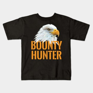 Bounty Hunter for Fugitive Recovery Agents Bounty Hunt Kids T-Shirt